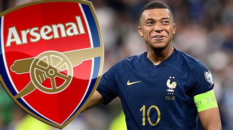 arsenal transfer news kylian mbappe accepted